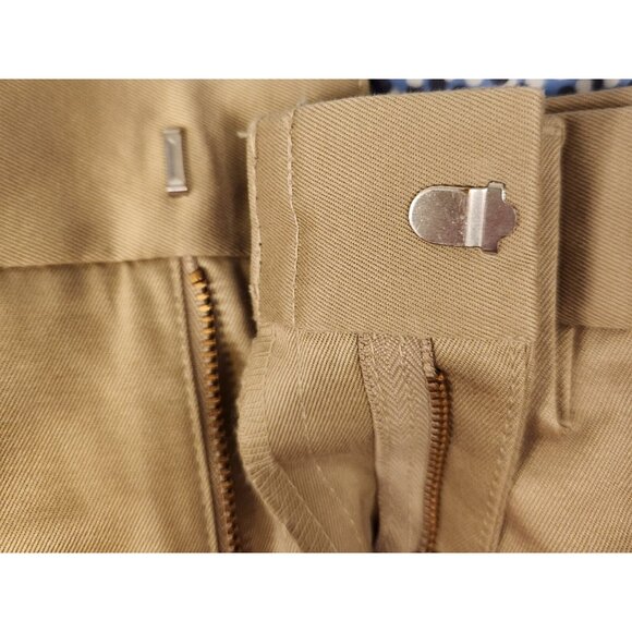 Dockers Khakis Classic Straight Front Dress Pants Tan Khaki Mens 36x30 NEW NWOT - Picture 9 of 12